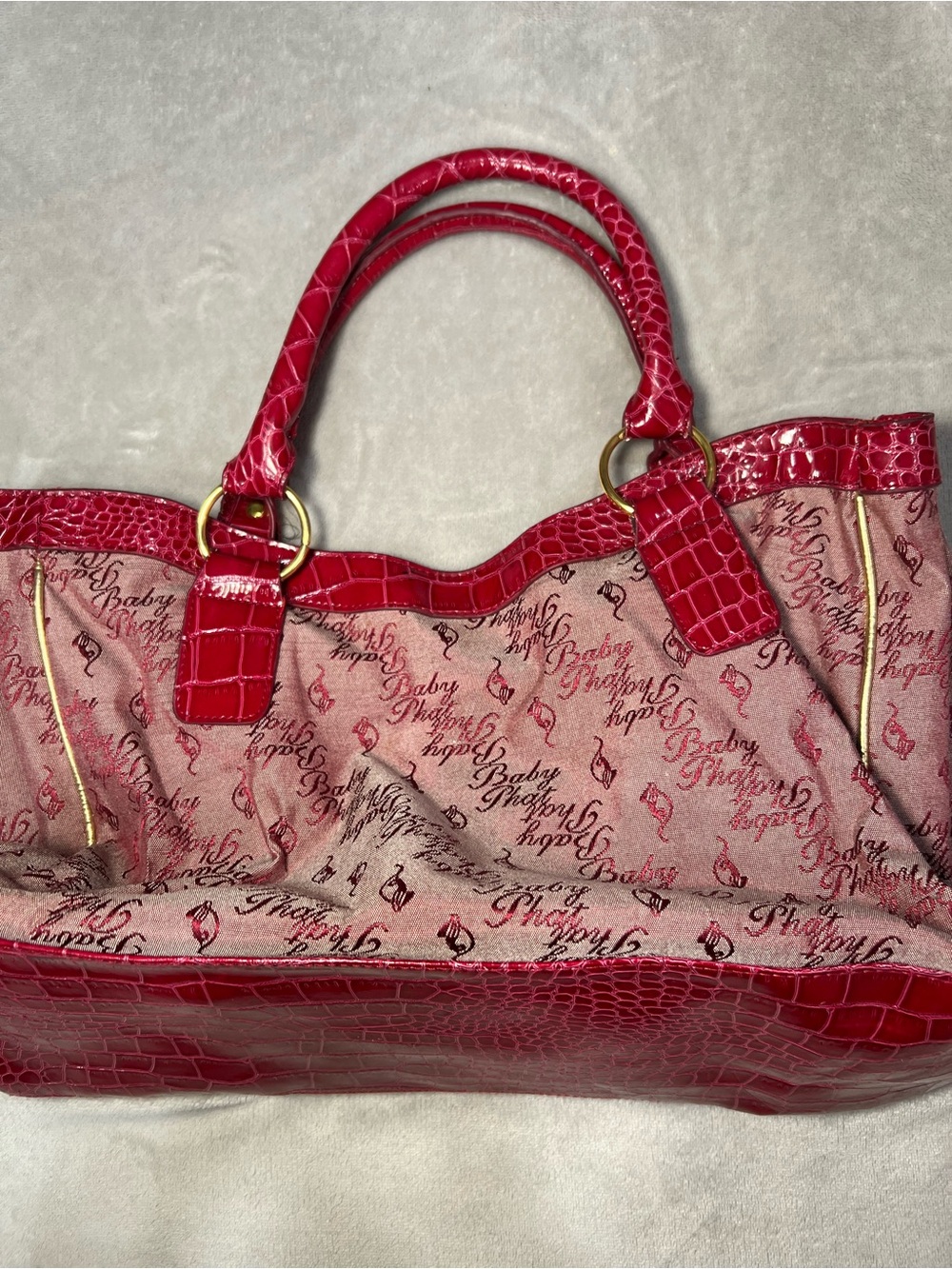 Baby phat Y2K tote shoulder bag - Picture 6 of 9